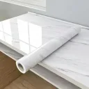 Photo 5 — Self-Adhesive Marble Film for Furniture and Kitchen, 3m × 60cm, White Marble