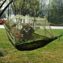 Photo 2 — Camping hammock GMSK-01 260x140 cm with mosquito net and pocket, Pixel camo