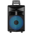 Фото 2 — Колонка портативна ZQS-12130 Bluetooth, караоке з 2 мікрофонами, micro SD/AUX/USB