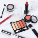 Фото 6 — Набор декоративной косметики в алюминиевом кейсе с зеркалом Makeup Set MC1488, серебристый