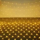 Фото 2 — Гірлянда світлодіодна сітка-завіса 120 LED 2×2 м, теплий білий, RD-7162