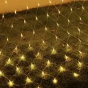Фото 5 — Гірлянда світлодіодна сітка-завіса 120 LED 2×2 м, теплий білий, RD-7162
