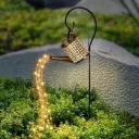 Photo 1 — Solar garden lamp (watering-can/jug/teapot shape), wrought, 80 cm, LED