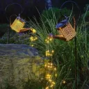 Photo 5 — Solar garden lamp (watering-can/jug/teapot shape), wrought, 80 cm, LED