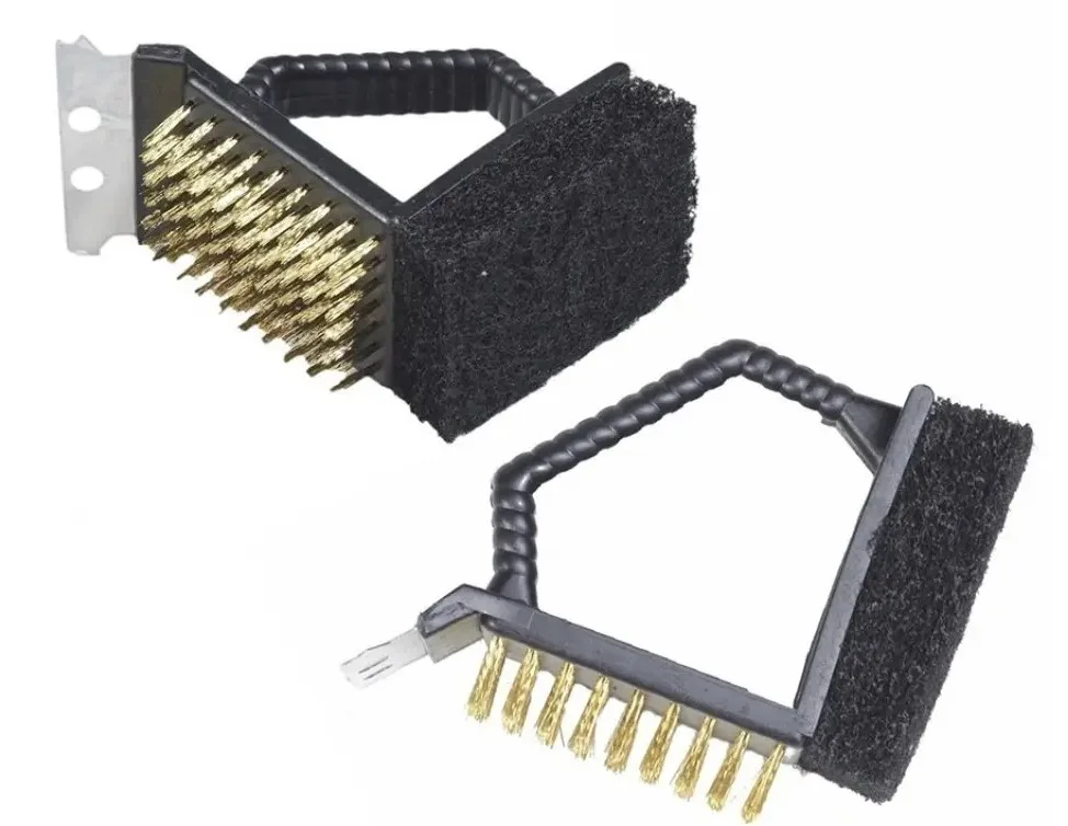 Barbecue Cleaning Brush CD-15A with Plastic Handle 1 pc.