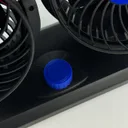 Фото 5 — Вентилятор автомобільний CAR SMALL FAN F30, подвійний, на панель приборів, 12V