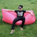 Фото 3 — Матрац надувний AIR SOFA CLOUD 180х70 см, рожевий, шезлонг-ламзак