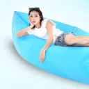 Photo 3 — Inflatable lounger sofa (Lamzac), blue, 180x70 cm