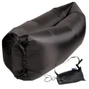Photo 5 — Beach bean bag lounger sofa black, inflatable air mattress 160×70 cm AIR SOFA CLOUD