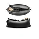 Photo 6 — Beach bean bag lounger sofa black, inflatable air mattress 160×70 cm AIR SOFA CLOUD