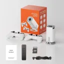 Photo 1 — Android Gaming Projector HA-199 with Joysticks + Remote, white