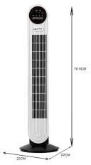 Фото 3 — Вентилятор з таймером Zepline ZP-139, 500 Вт