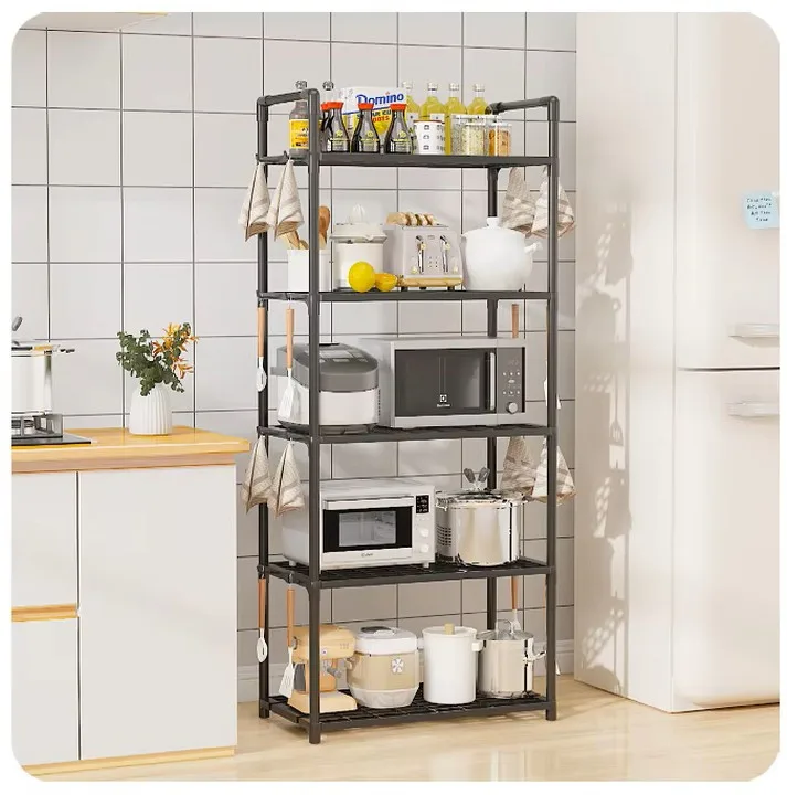 Полка-стеллаж для кухни напольная, 5 ярусов, 50x170x30 см, Storage Rack XL-1330