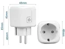 Фото 5 — Розумна WiFi розетка Smart 16А 3680 Вт, керування через телефон