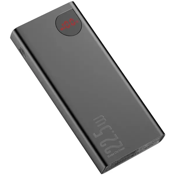 Павербанк Baseus Adaman Metal 20000 мАч 22.5W, быстрая зарядка
