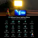 Фото 3 — Лампа портативна для відеозйомки RGB LAMP AND-5265, з RGB-підсвічуванням, два режими живлення