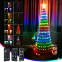 Photo 3 — LED RGB String Lights 10m for Christmas Tree, Waterproof IP65, Smart Control
