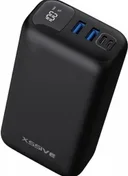 Фото 4 — Повербанк XSSIVE 30000 мАг Fast Charge QC/PD з LED дисплеєм XSS-PB23, чорний