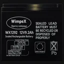 Фото 2 — Акумулятор Wimpex WX1292, 12 В, 9.2 А·год, для резервного живлення