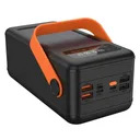 Фото 2 — Power Bank YM-638CX 80000 мАч с солнечной панелью и фонариком, 4 USB, черный
