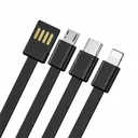Фото 4 — Power Bank YM-638CX 80000 мАч с солнечной панелью и фонариком, 4 USB, черный