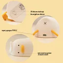 Photo 2 — Silicone Night Light Sleepy Duck, built-in battery, 3 light modes