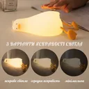 Photo 5 — Silicone Night Light Sleepy Duck, built-in battery, 3 light modes
