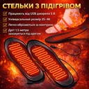 Фото 1 — Стельки з підігрівом USB LY-758, розмір 35–46, живлення 5 В