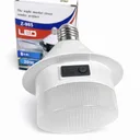 Фото 4 — Світлодіодна LED лампа Z-985 20W з акумулятором, USB-заряджання, цоколь E27, до 8 год автономної роботи, білий корпус