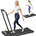 Фото 3 — Бігова доріжка складна Sperax Walking Pad DOR-1717 3-в-1, чорна, до 150 кг, швидкість до 12 км/год, двигун 3.0 к.с., тиха