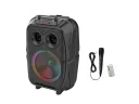 Фото 2 — Портативна Bluetooth-колонка ZQS8120 з LED-підсвіткою, мікрофоном та FM (20 Вт)