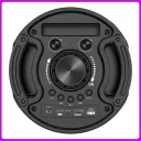 Фото 4 — Портативна Bluetooth колонка JQS6221, 2x6.5", з дротовим мікрофоном і пультом ДК, 30 Вт