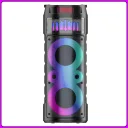 Фото 5 — Портативна Bluetooth колонка JQS6221, 2x6.5", з дротовим мікрофоном і пультом ДК, 30 Вт