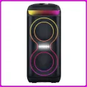 Фото 3 — Колонка портативна Bluetooth ZXX-5505, 2х6.5", 40W, з 2 бездротовими мікрофонами та LED підсвіткою