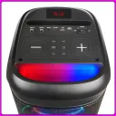 Фото 4 — Колонка портативна Bluetooth ZXX-5505, 2х6.5", 40W, з 2 бездротовими мікрофонами та LED підсвіткою