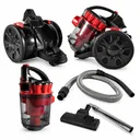 Фото 2 — Контейнерний пилосос VOLYX GD-1605, 4000Вт, циклонний, червоний