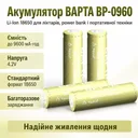 Photo 1 — Rechargeable battery BAPTA BP-0960 18650 9600 mAh for LED devices and portable electronics
