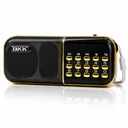 Фото 5 — Портативний радіоприймач MP3/FM з USB B837, міні-радіо на акумуляторі