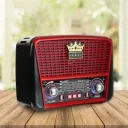 Фото 2 — Радіоприймач акумуляторний Golon RX-BT455S AM з Bluetooth, MP3 і фонариком