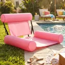 Photo 3 — Inflatable swim mattress 120x70 cm, pink/blue/green