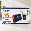 Фото 5 — Портативний FM радіоприймач MEIER М-521BTS, USB, акумулятор, сонячна батарея
