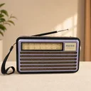 Фото 2 — Портативний FM радіоприймач MEIER М-521BTS, USB, акумулятор, сонячна батарея