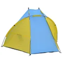 Photo 6 — Beach Tent "Shell" automatic pop-up, 2-person, 210x120x100cm, WM-0T103, yellow-blue