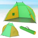 Photo 2 — Beach tent "Shell" WM-0T103, 210x120x100 cm, yellow-green, automatic pop-up, 2-person