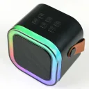 Фото 4 — Караоке-система K12 з двома мікрофонами, Bluetooth, чорна