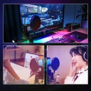 Photo 4 — USB Condenser Microphone with Pop Filter and RGB Lighting, Black