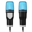 Photo 6 — USB Condenser Microphone with Pop Filter and RGB Lighting, Black