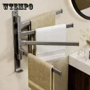 Фото 3 — Поворотний тримач для рушників на 4 перекладини