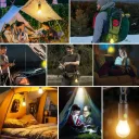 Photo 5 — Solar Rechargeable Camping Lantern SSP-12 with USB Charging, Hanging