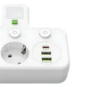 Фото 6 — Мережевий фільтр на 5 розеток + USB, з індивідуальними кнопками та LED-підсвіткою